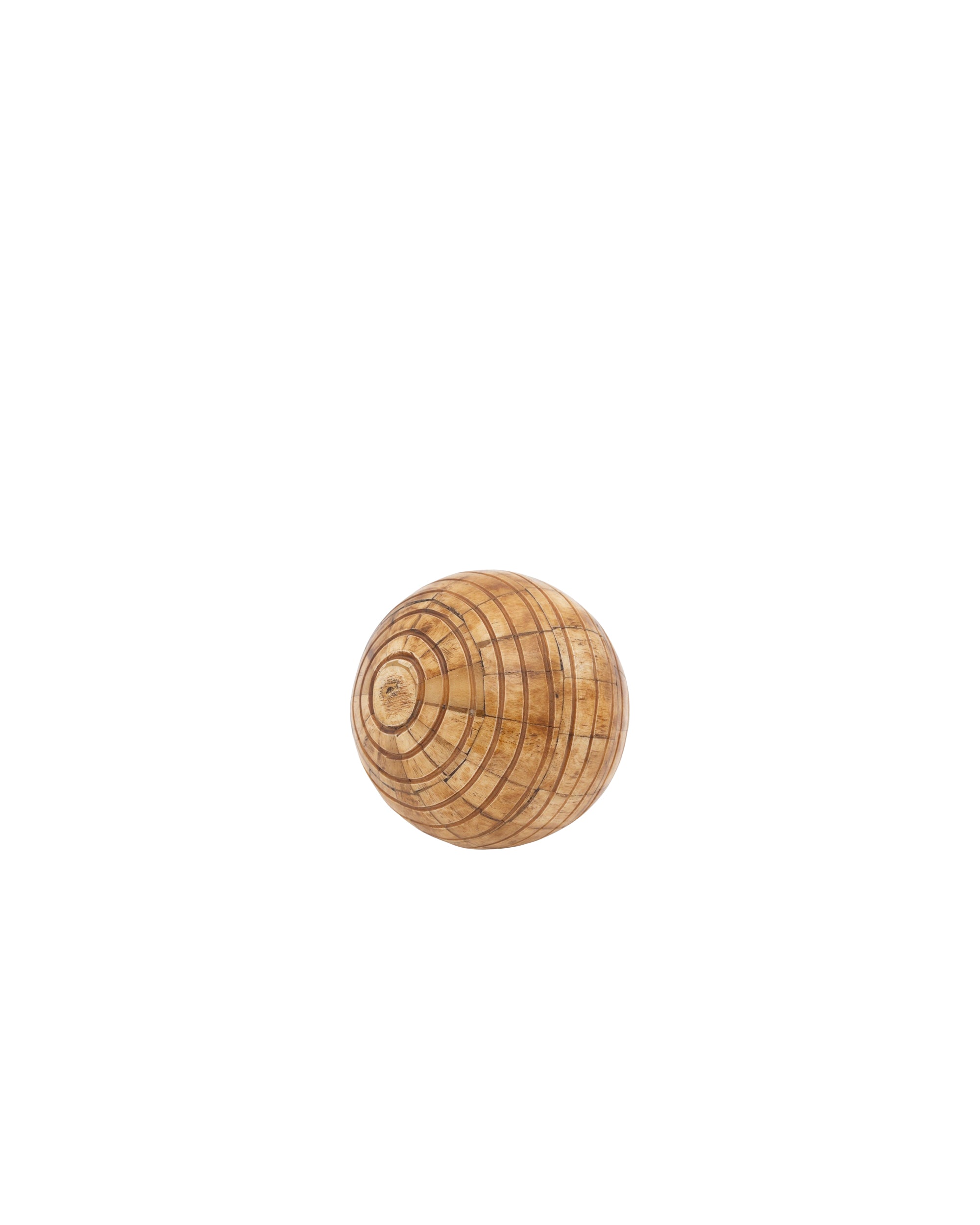 Déco boule Kemoni M en os - Brown