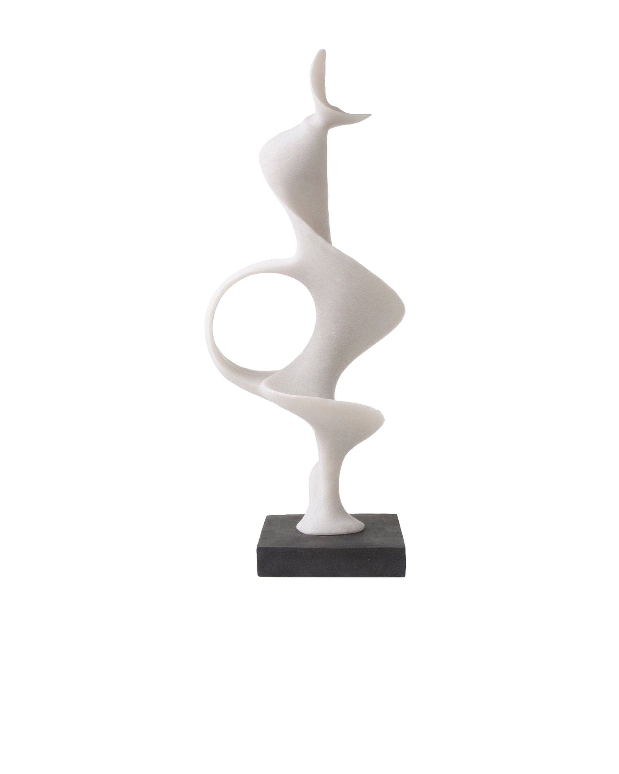 Déco Bérbé L en résine - White