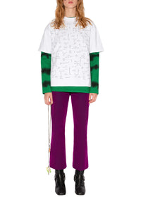 T-shirt Homer Icon - Blanc