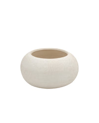 Vase Hope en argile - Off white