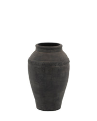 Vase Sarah en argile - Black