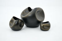 VASE REYNOLDS III BRONZE
