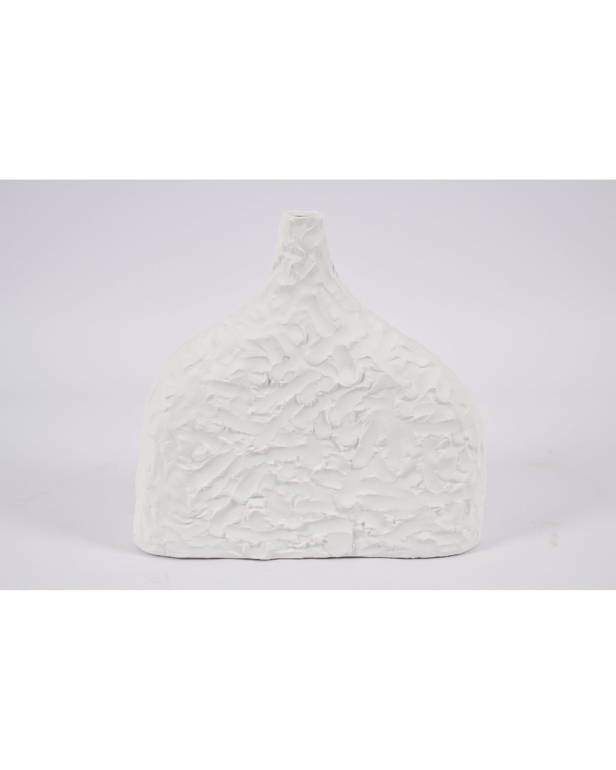 VASE CORRALEE S BLANC