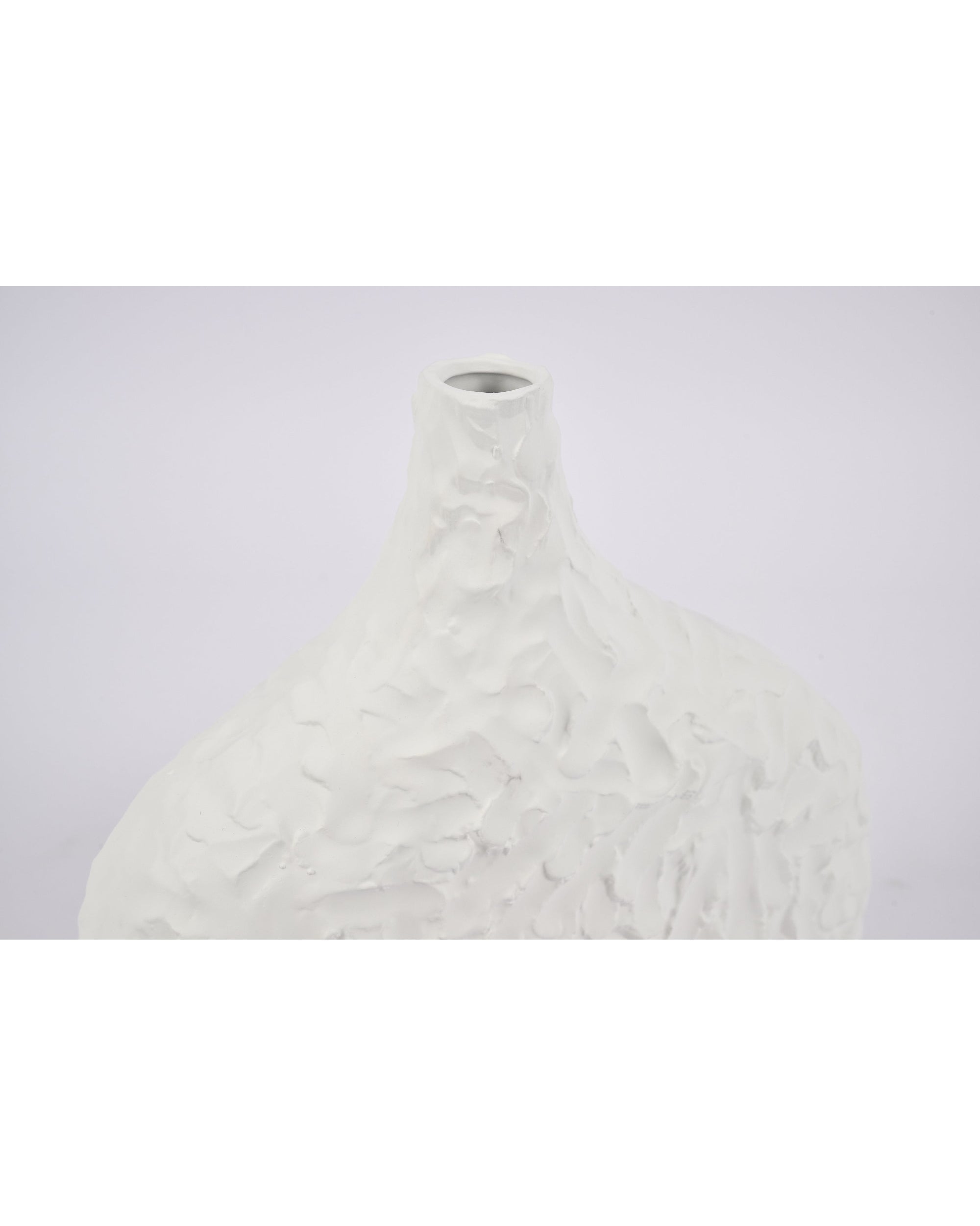 VASE CORRALEE S BLANC