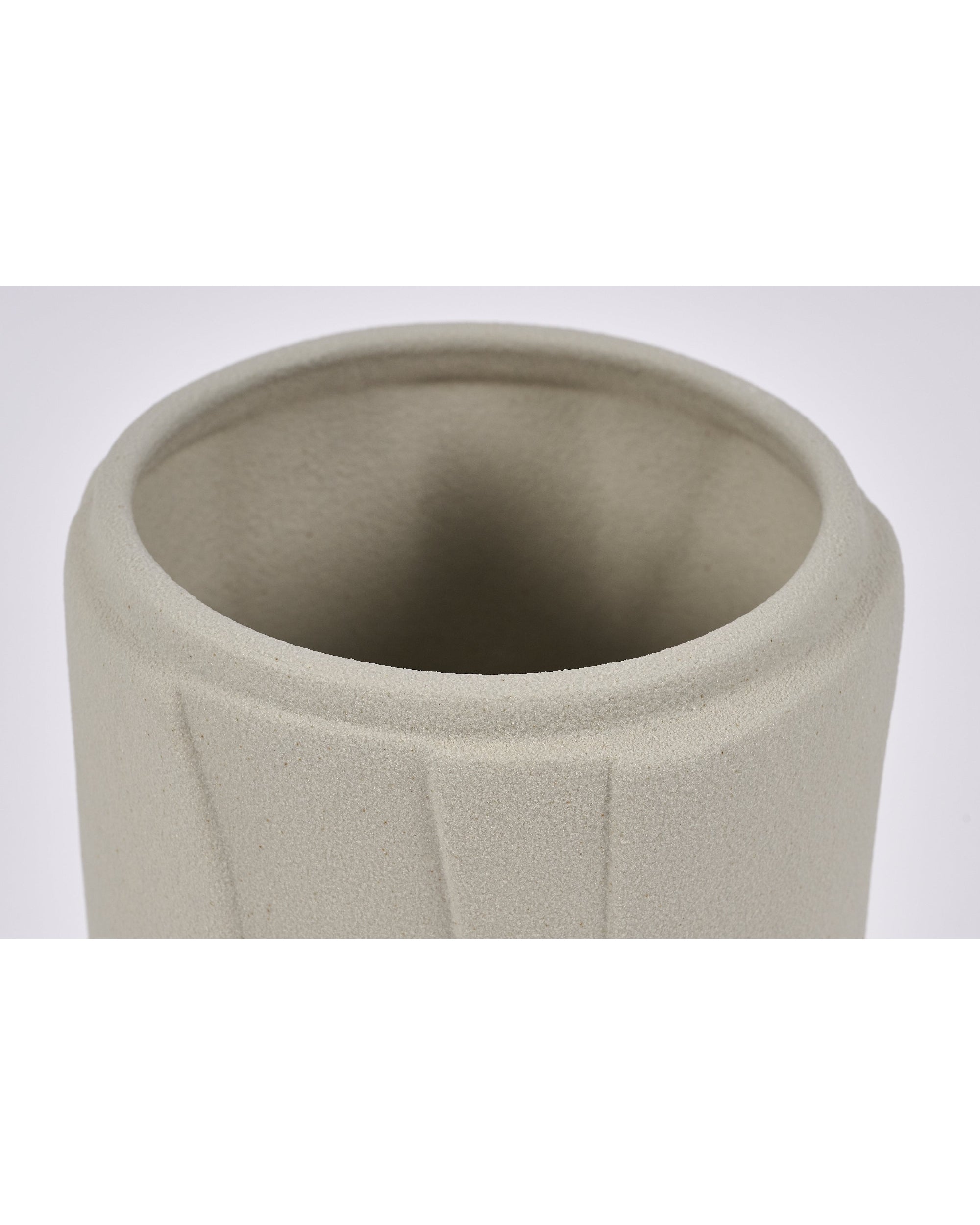 VASE LAURENA L GRIS