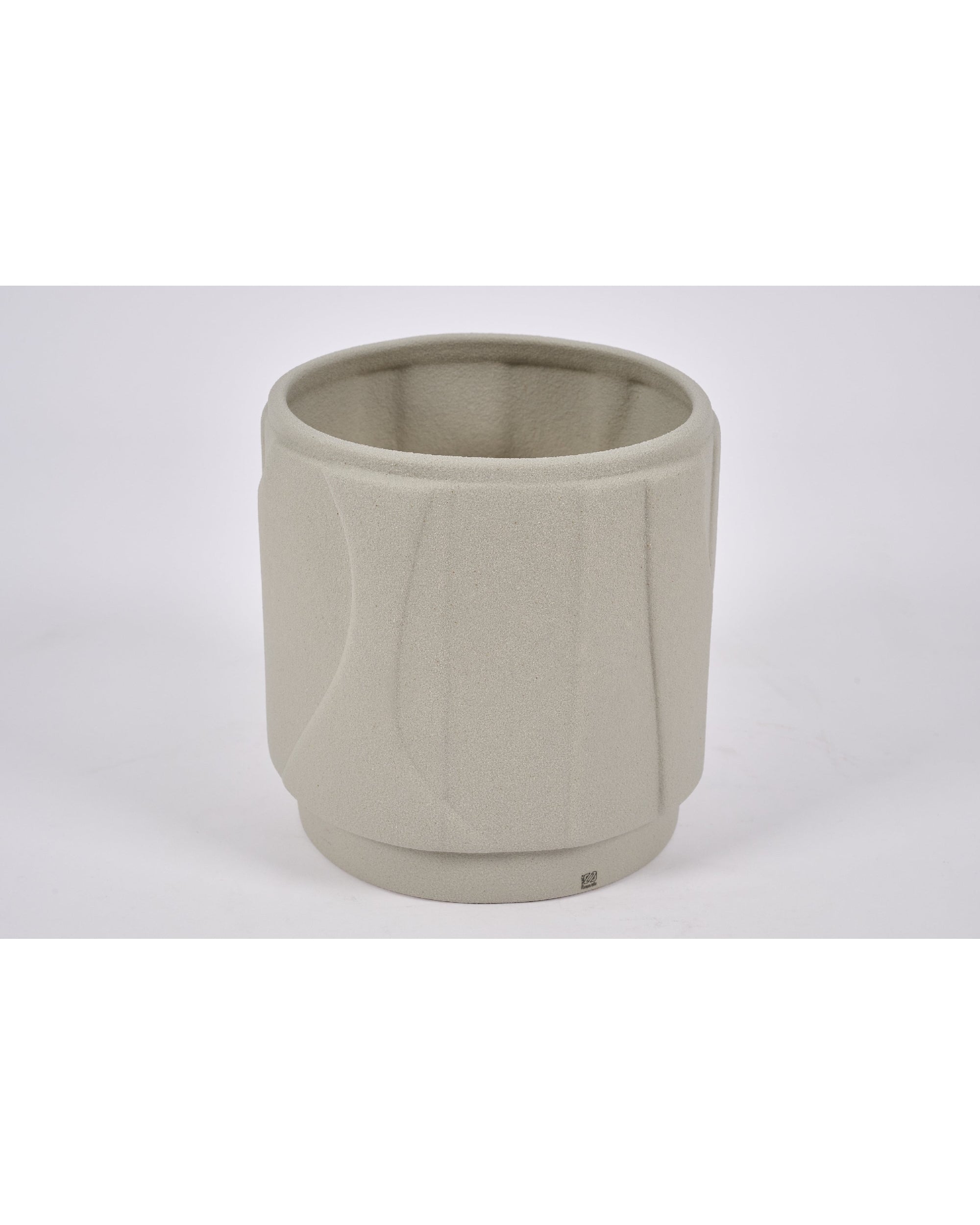 VASE LAURENA S GRIS