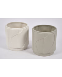 VASE LAURENA S GRIS