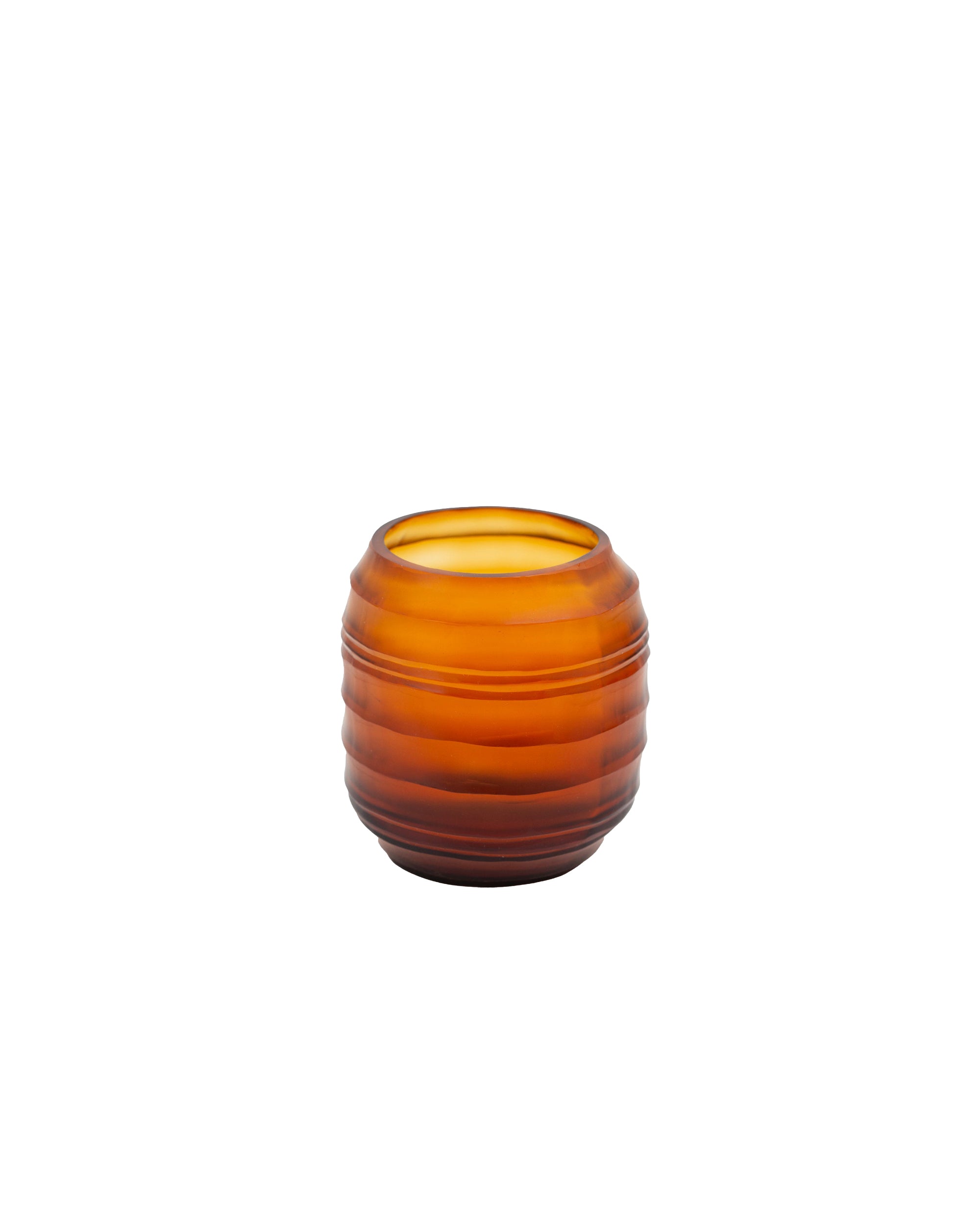 Vase Vera en verre - Orange