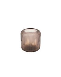 Vase Hannah S en verre - Brown