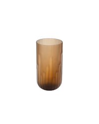 Vase Hannah M en verre - Brown