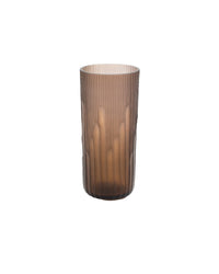 Vase Hannah L en verre - Brown