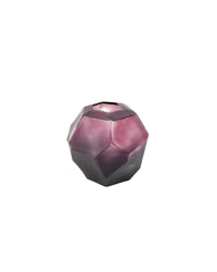 Vase Nadia en verre - Purple