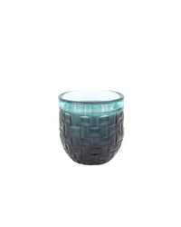 Vase Meridan M en verre - Blue