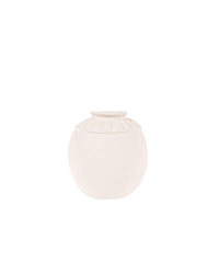 Vase Melissa S en porcelaine - Off white