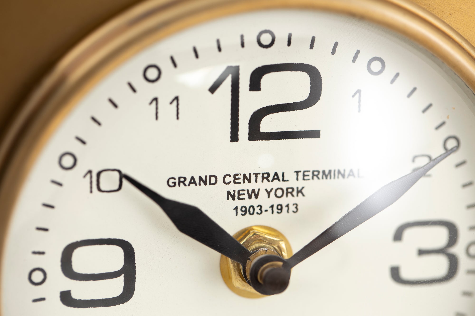 HORLOGE BONI BRASS