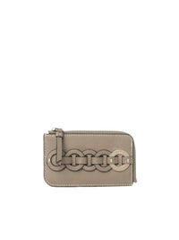 BASEPLUS_Motty Grey SMALL PURSE W C - Motty Grey
