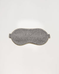 Masque de nuit en cachemire - Dark Heather Gray