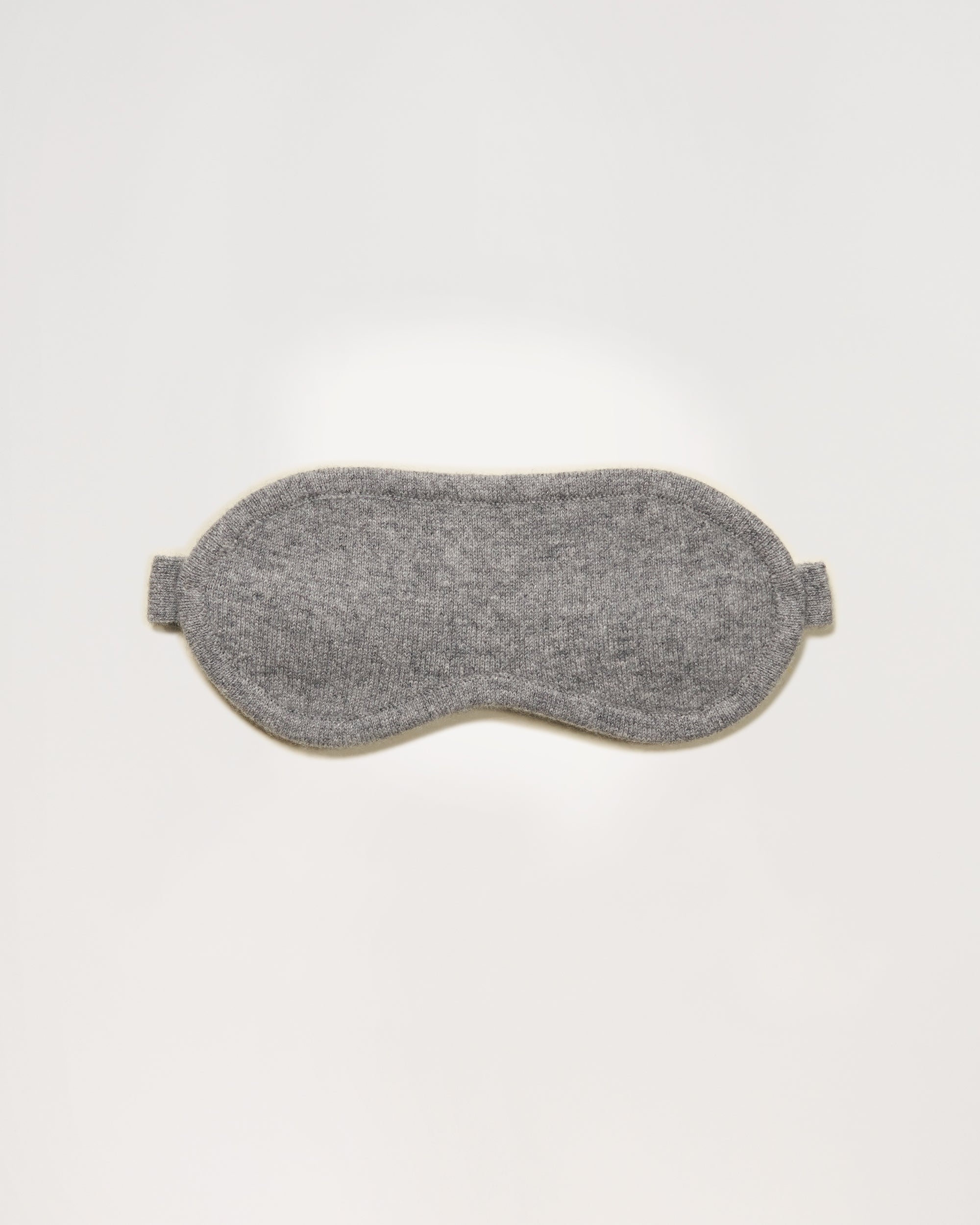 Masque de nuit en cachemire - Dark Heather Gray