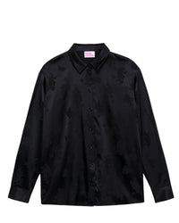 BIG BLACK ORCHID / DJV / QTY : 1 / Chemisier Suzanna - Big Black Orchid