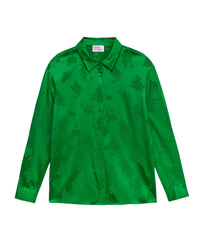Chemisier Suzanna - Vert Jacquard