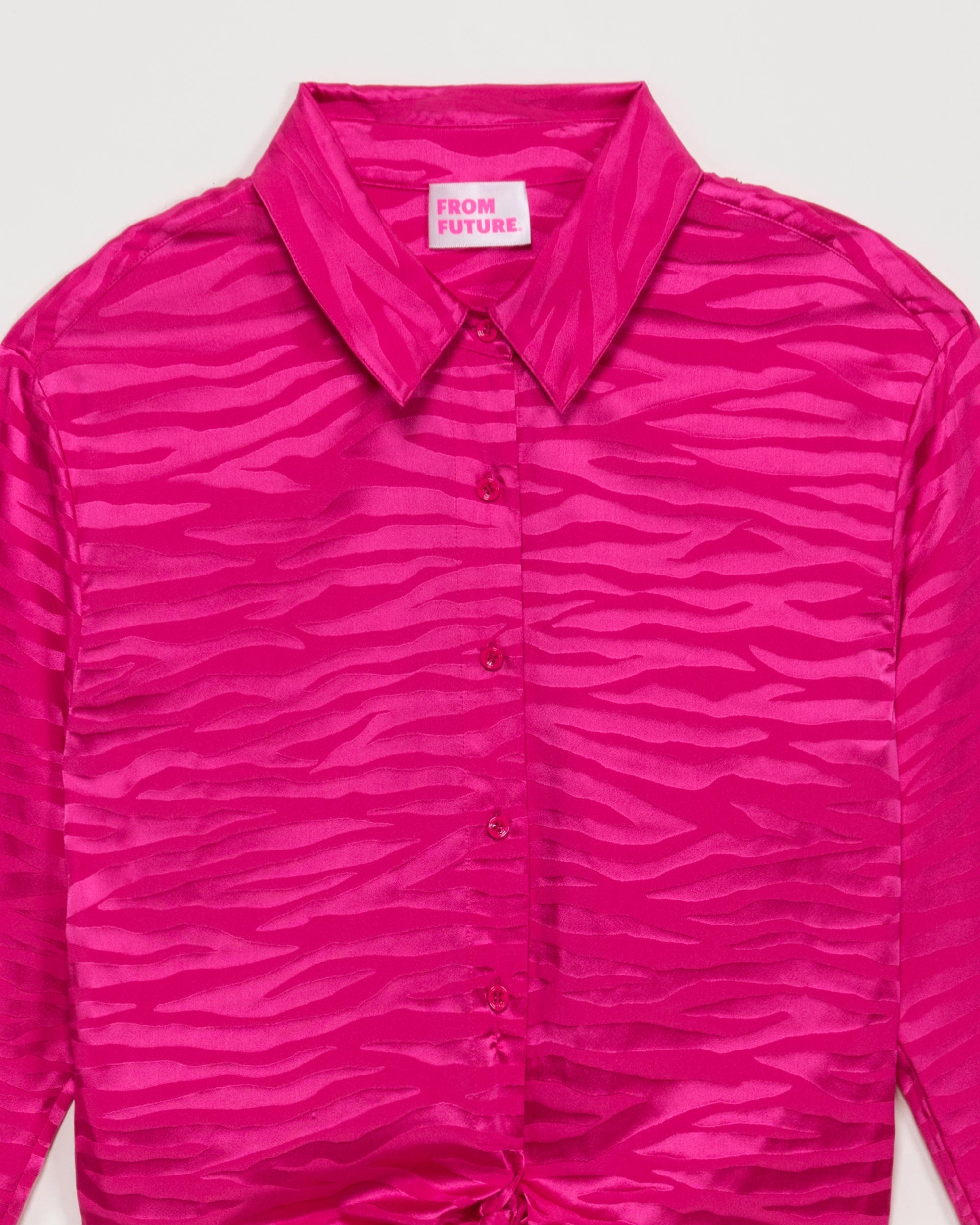 ROSE JACQUARD / DJV / QTY : 13 / Chemisier Emma - Rose Jacquard