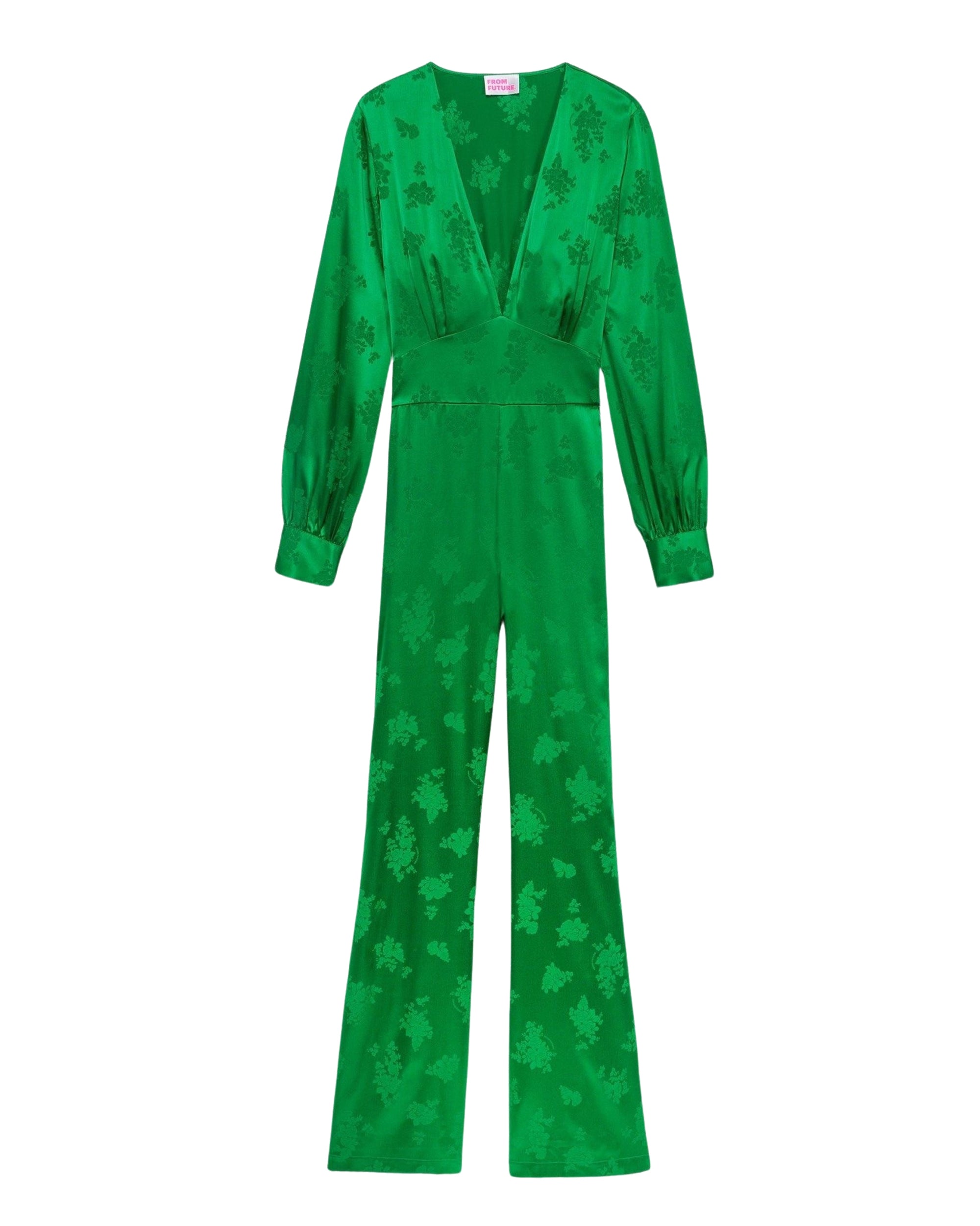 VERT JACQUARD / DJV / QTY : 6 / Combinaison Abie - Vert Jacquard