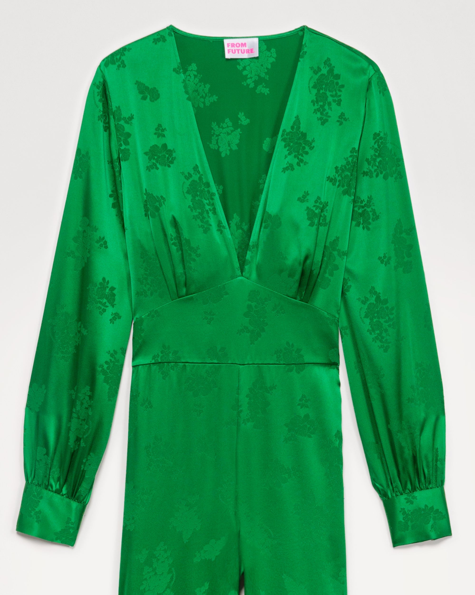 VERT JACQUARD / DJV / QTY : 6 / Combinaison Abie - Vert Jacquard