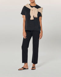Pantalon droit Joseph en denim - Noir