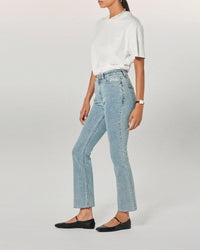 Pantalon bootcut Jude en denim - Bleu Clair