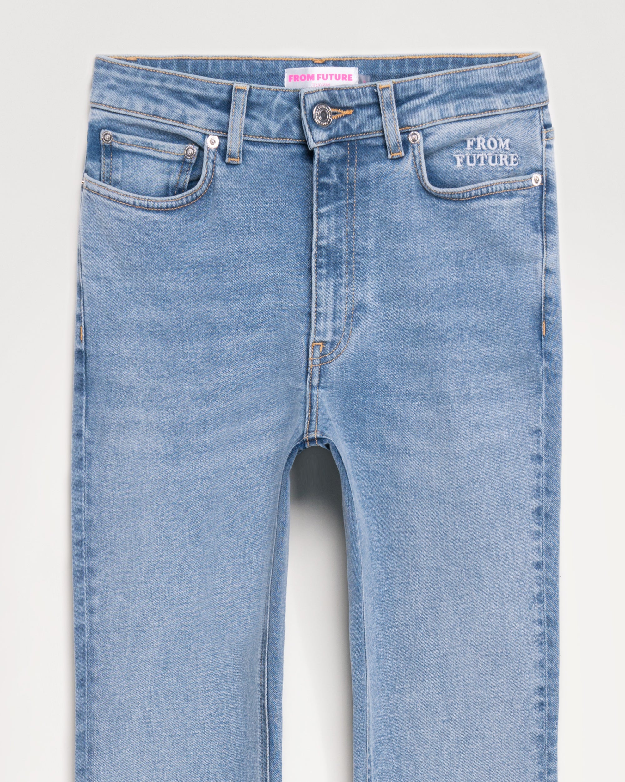 Pantalon bootcut Jude en denim - Bleu Clair