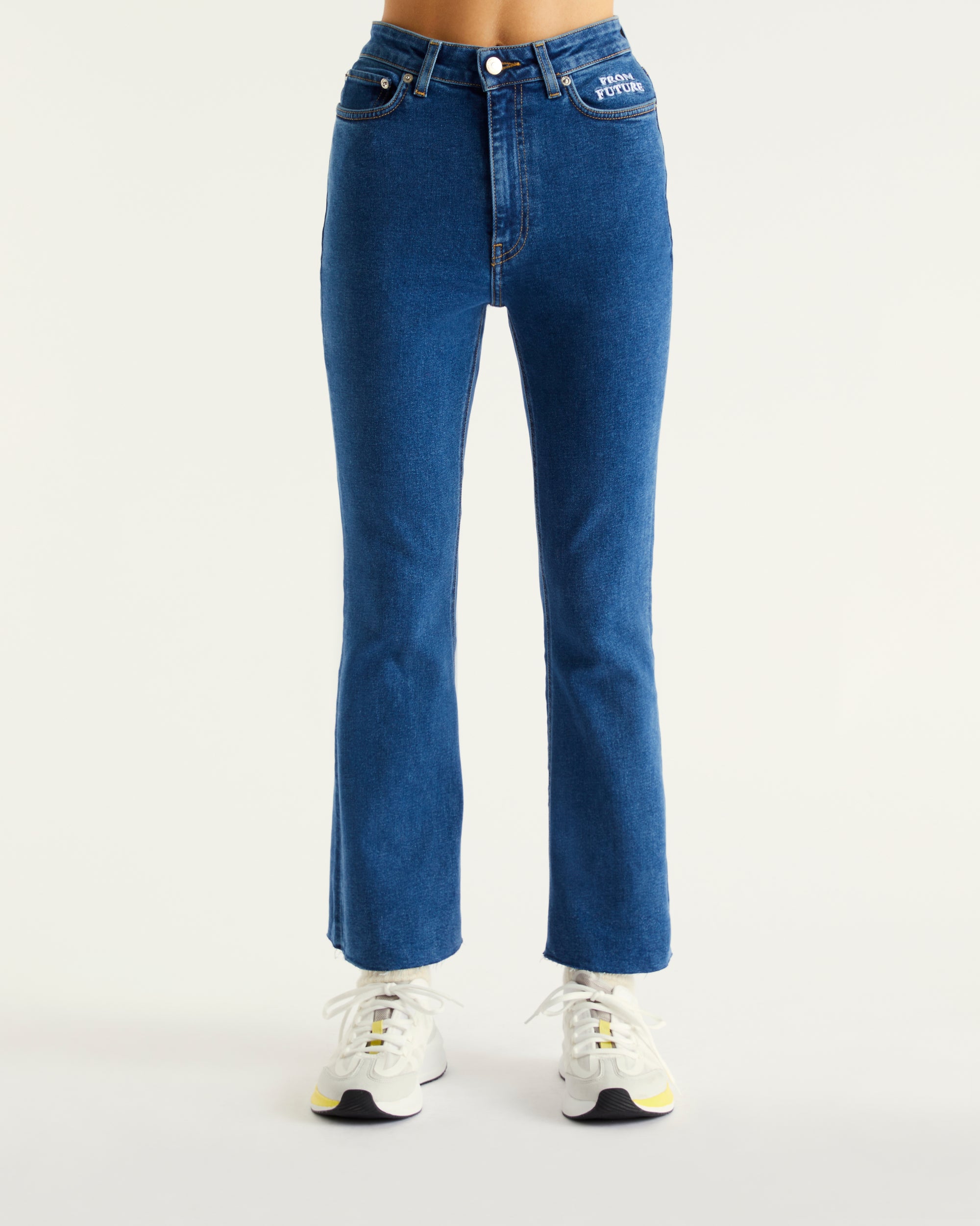 Y. ONLY PORTE / BLEU FONCE / NEW / QTY : 14 / Jude Jean Bootcut - Bleu Fonce