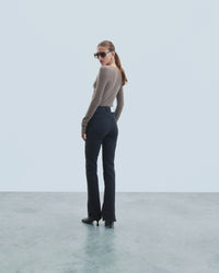 NOIR / NEW / QTY : 1 / Joe Jean Bootcut Fente - Noir