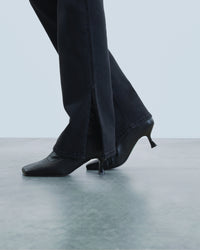 NOIR / NEW / QTY : 1 / Joe Jean Bootcut Fente - Noir