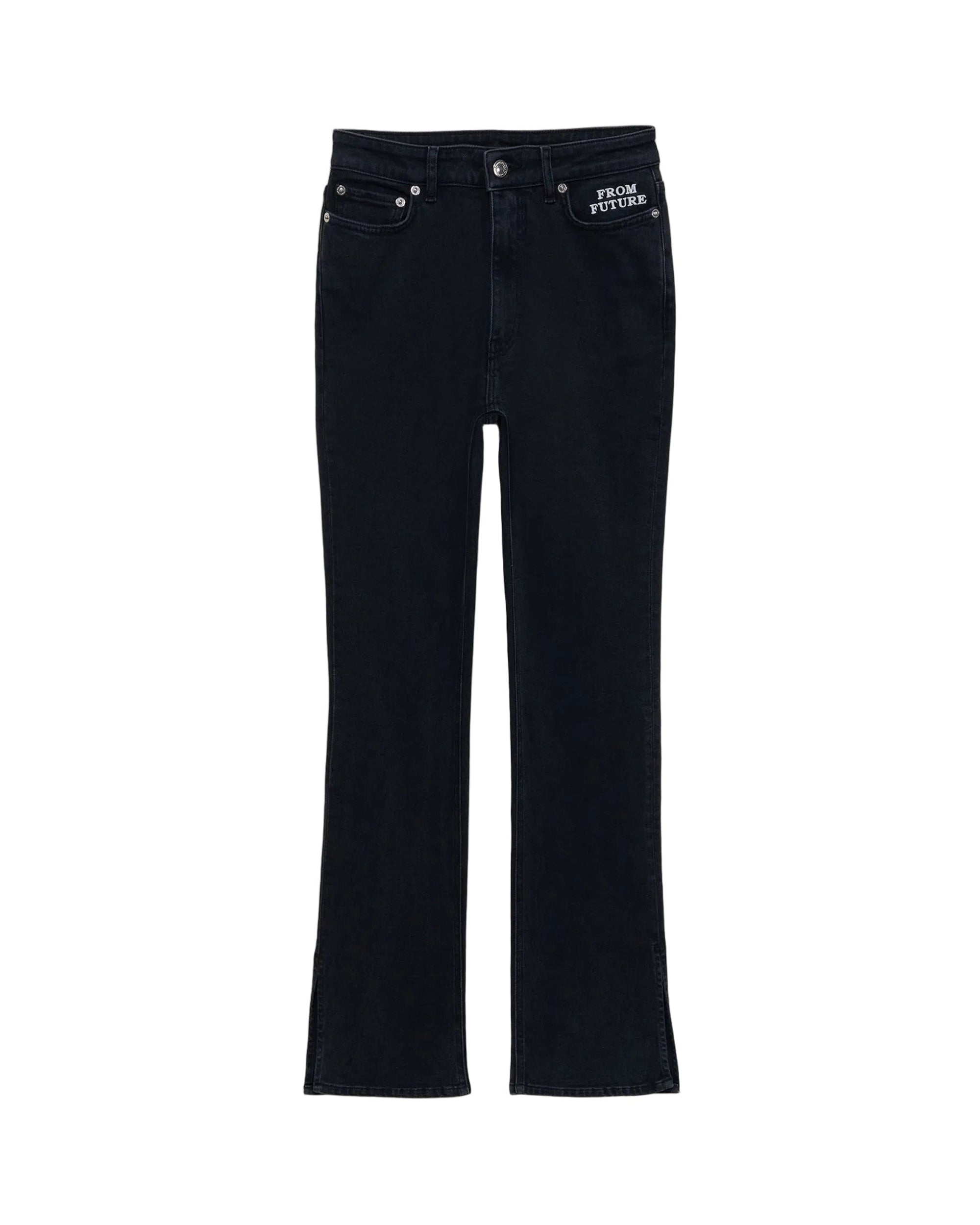 Pantalon bootcut Joe en denim - Noir