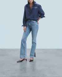 Pantalon bootcut Joe en denim - Bleu Clair