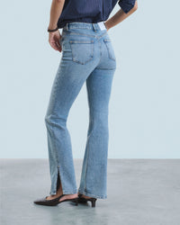 Pantalon bootcut Joe en denim - Bleu Clair