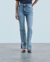 Pantalon bootcut Joe en denim - Bleu Clair