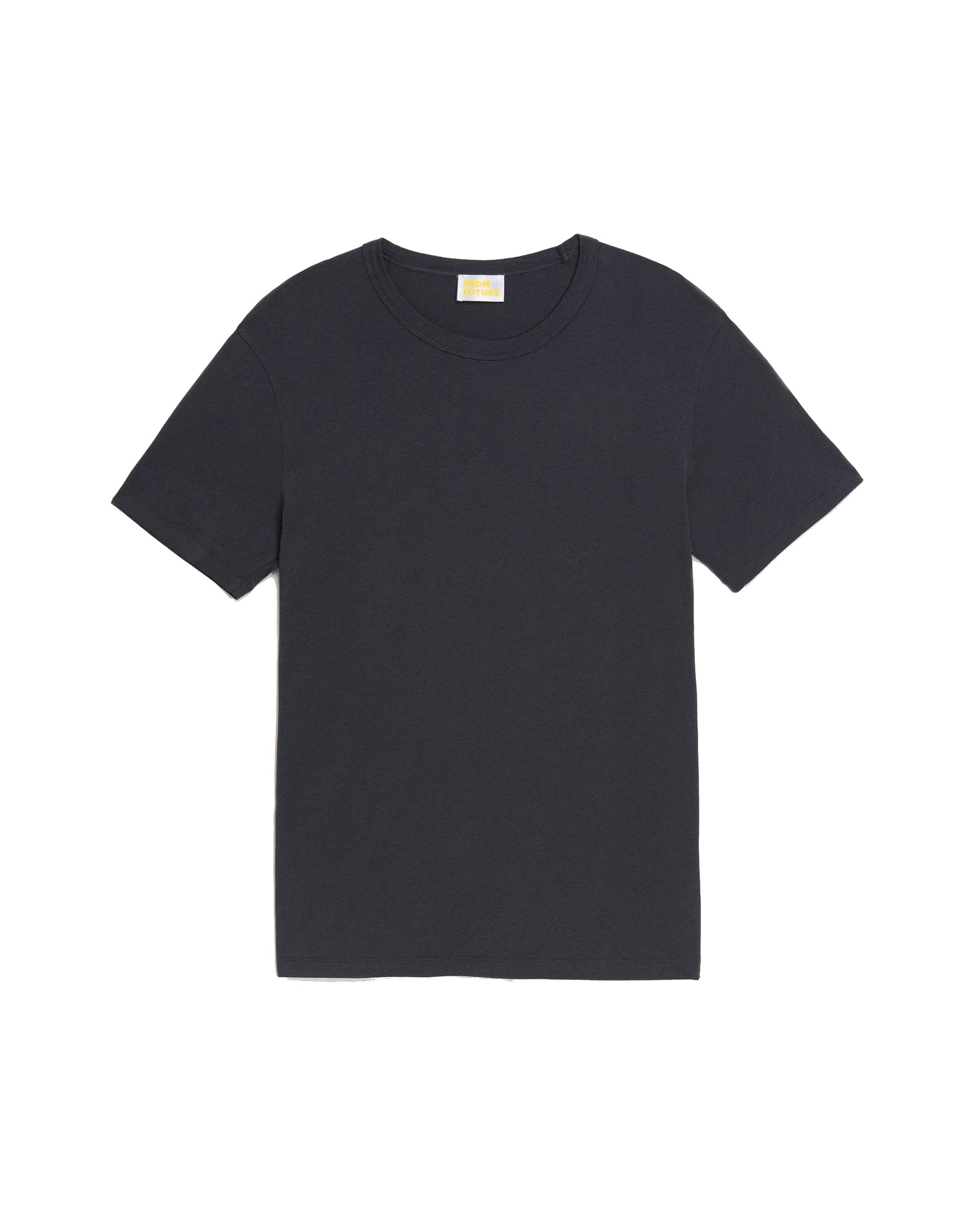 ZZ HORS LIGNE T-Shirt col rond uni - Anthracite