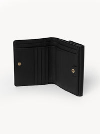 Black SQUARE WALLET - Black