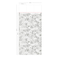 Panneau Ombelles - Gris
