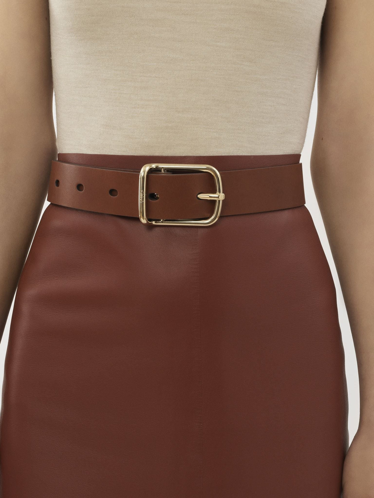 BASEPLUS_Suntan Brown BELT - Suntan Brown