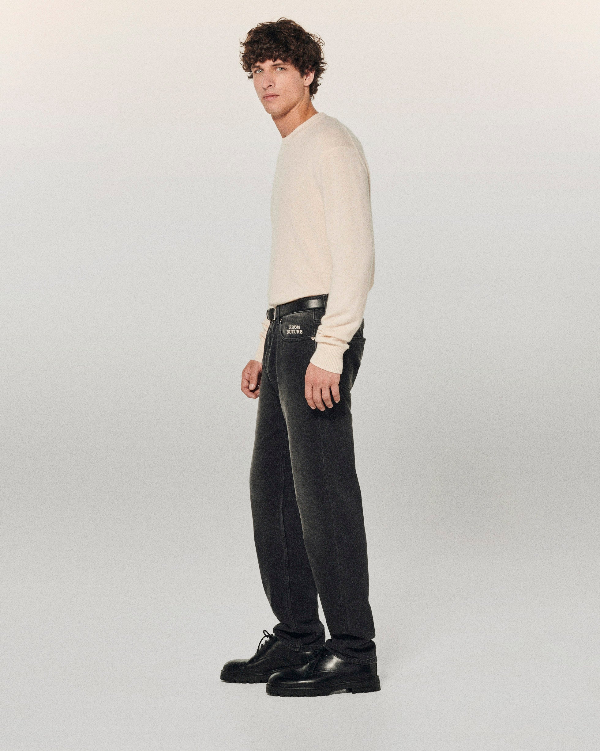 WASHED BLACK / NEW / QTY : 3 / JOEY Jean Coupe Droite - Washed Black
