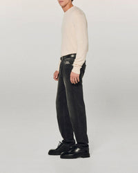 Pantalon coupe droite Joey en denim - Washed Black