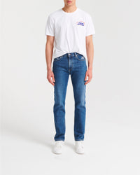ZZ HORS LIGNE Joey Denim Straight Leg Trousers - Indigo Blue