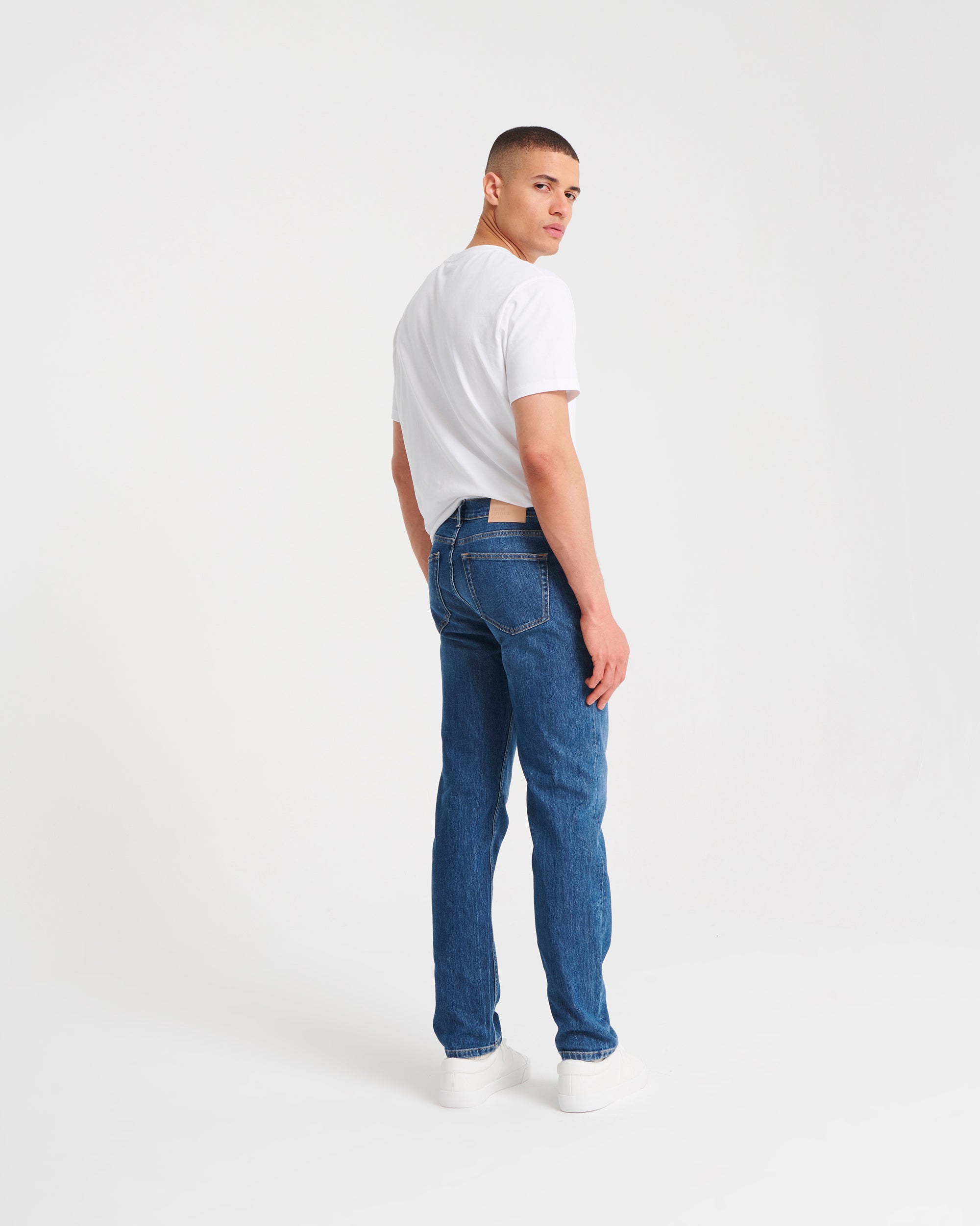 BLEU INDIGO / NEW / QTY : 0 / JOEY Jean Coupe Droite - Bleu Indigo