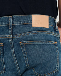 BLEU INDIGO / NEW / QTY : 0 / JOEY Jean Coupe Droite - Bleu Indigo