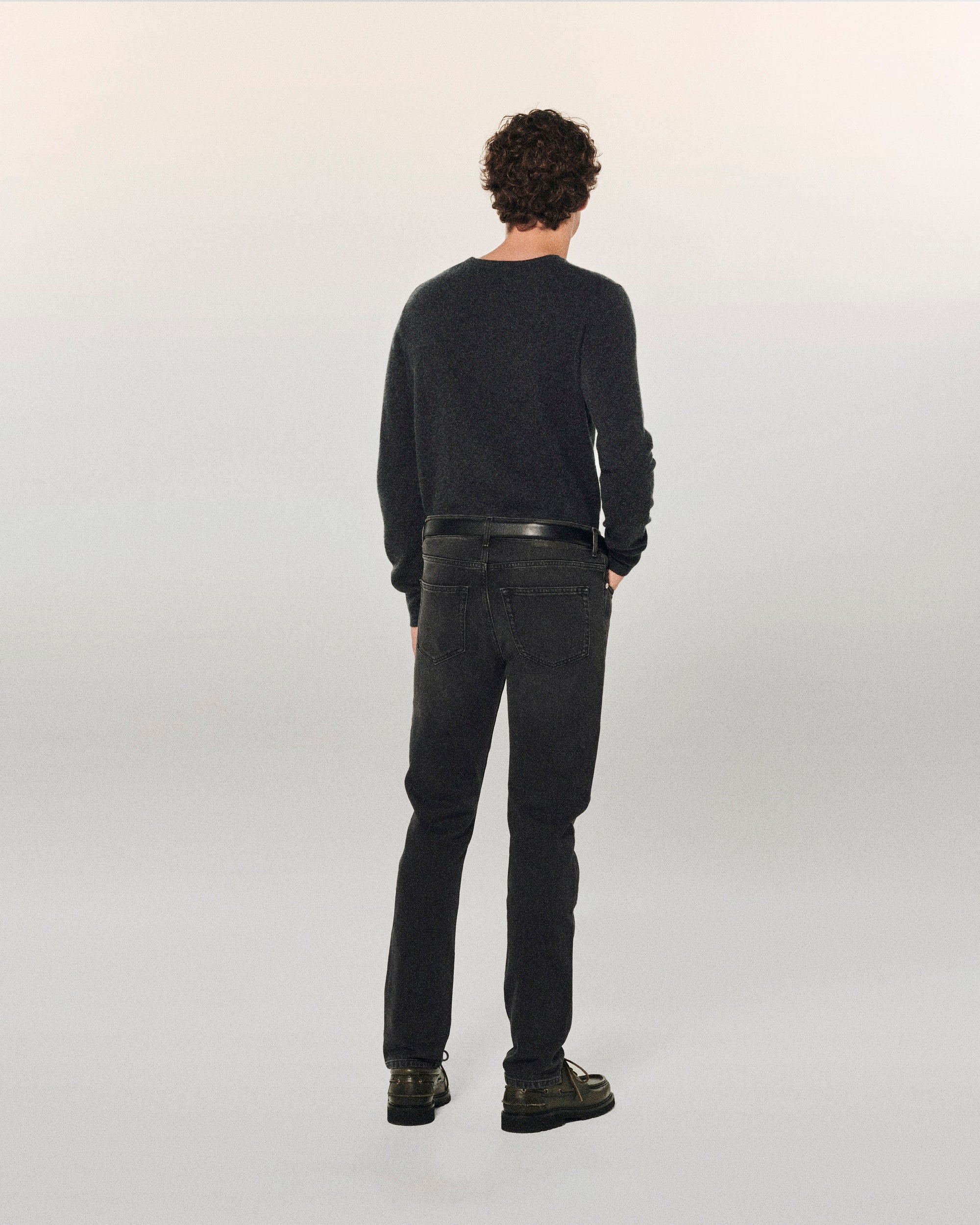 WASHED BLACK / NEW / QTY : 0 / JACOB Jean Slim Fit - Washed Black