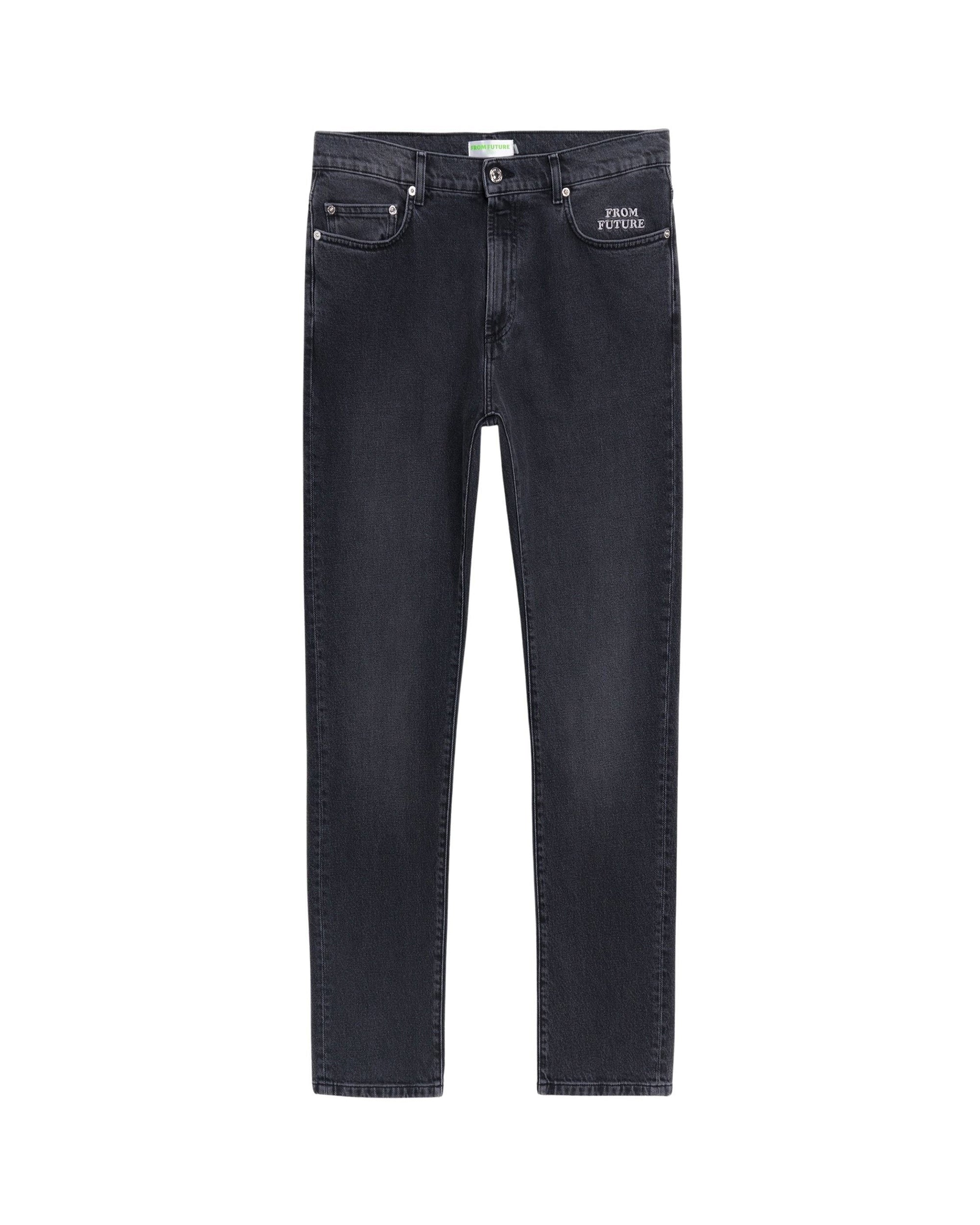 ZZ HORS LIGNE Jacob Slim Fit Denim Trousers - Washed Black