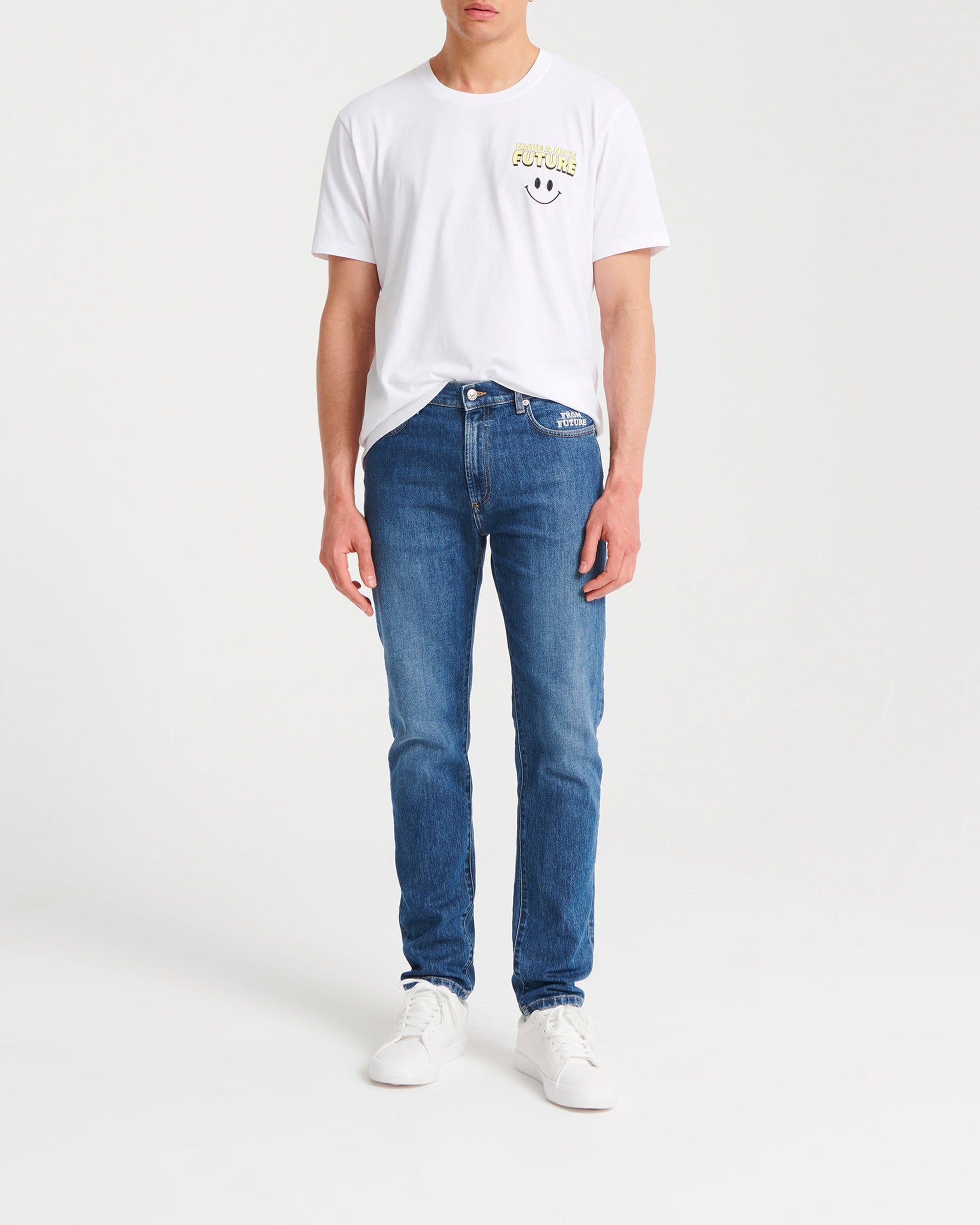 ZZ HORS LIGNE Pantalon slim fit Jacob en denim - Bleu Indigo