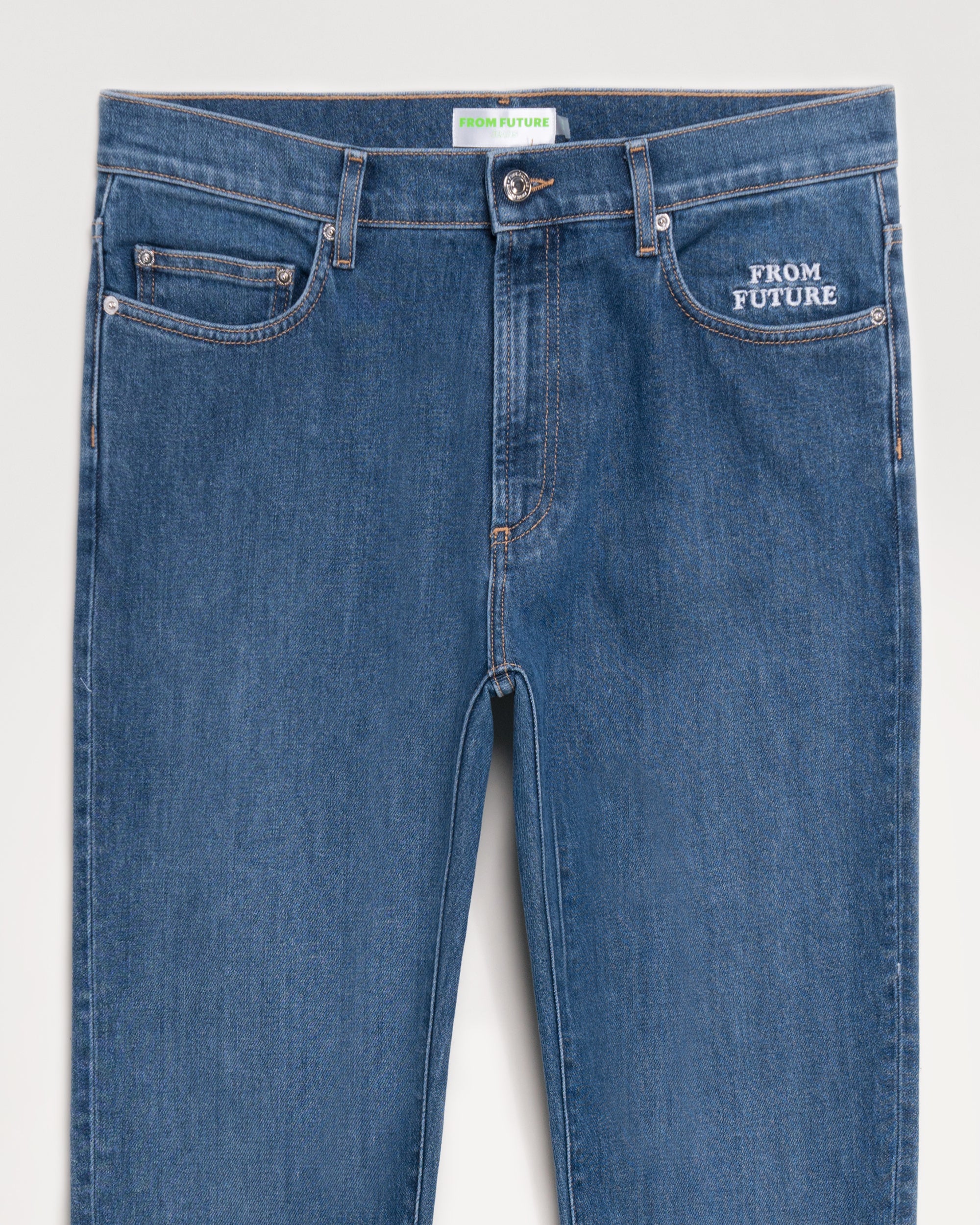 ZZ HORS LIGNE Pantalon slim fit Jacob en denim - Bleu Indigo